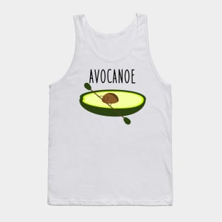 Canoe paddle boat Acocado Tank Top